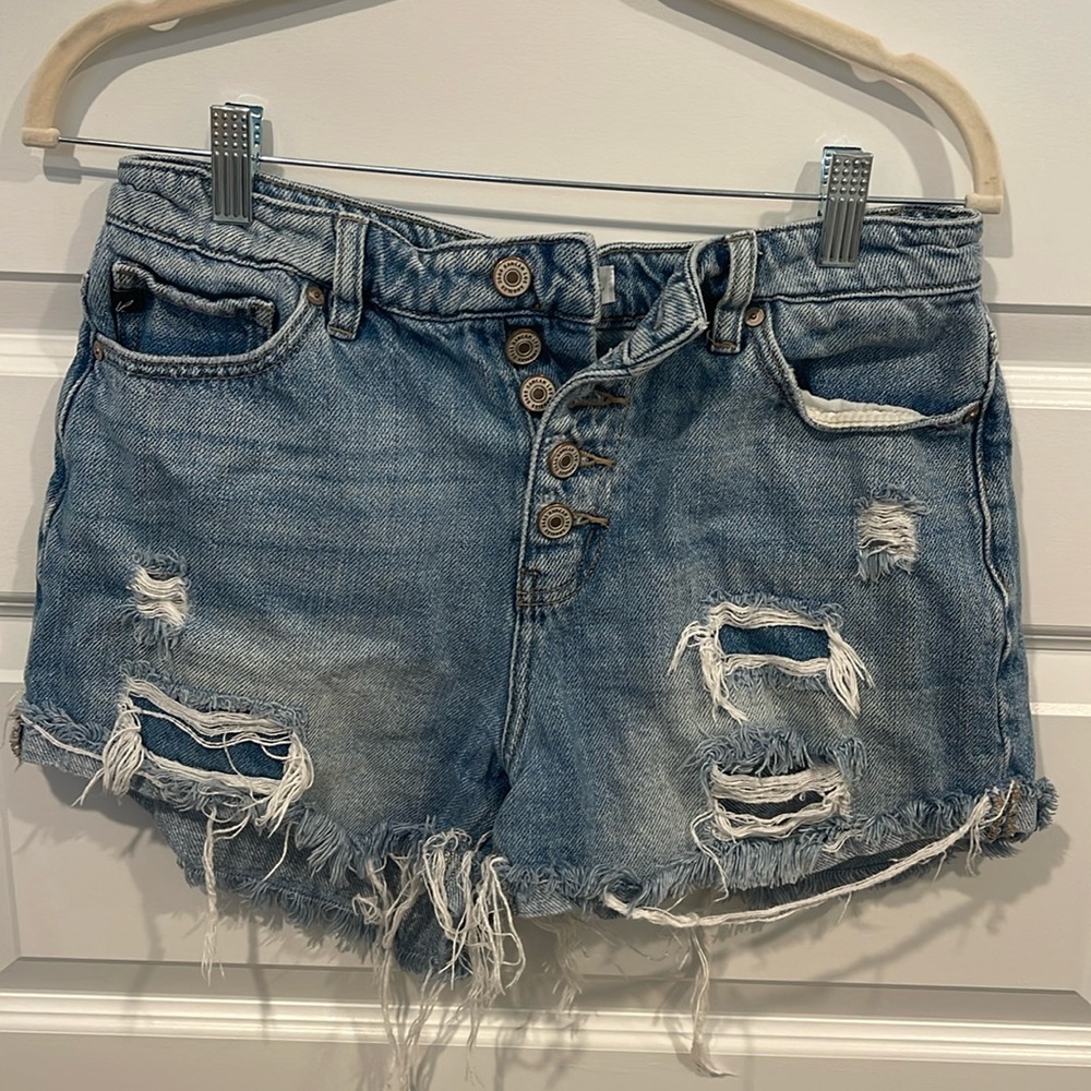 Kancan womens denim shorts 7/27